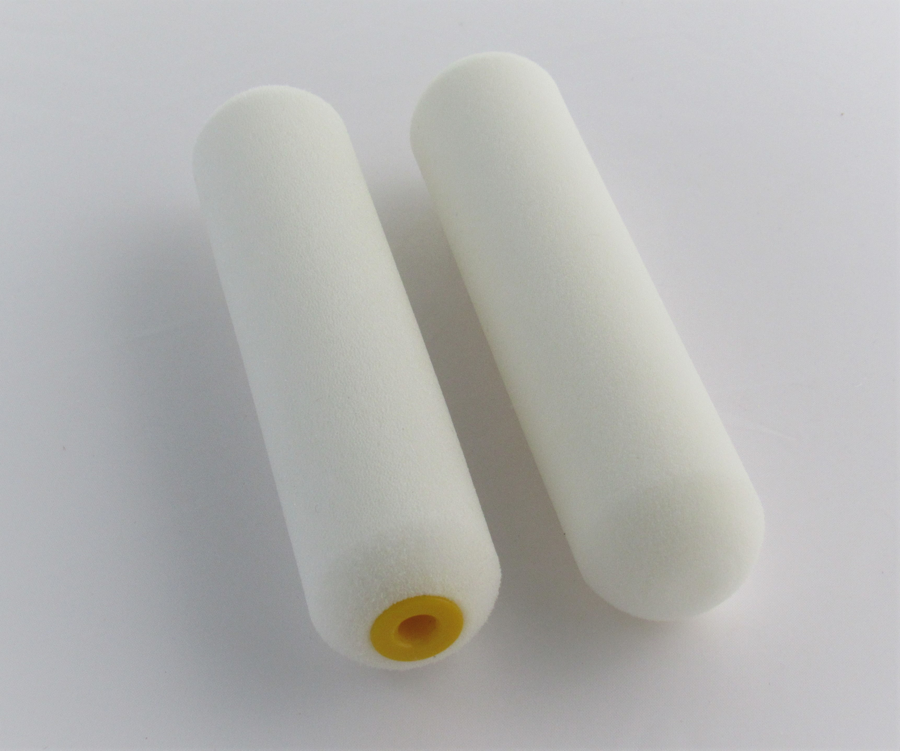 100 x 6 High Density Foam Mini Paint Rollers Water-Base Finishes.